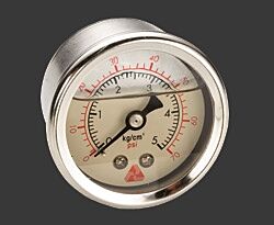 Universal Fuel Regulator Gauge by NRG - Chrome