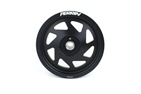 2011-2015 Subaru Forester FA/FB Black Lightweight Crank Pulley by Perrin - PSP-ENG-101BK