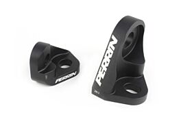 2015-2021 Subaru WRX Black Turbo Bracket 2pc Kit by Perrin - PSP-EXT-235BK