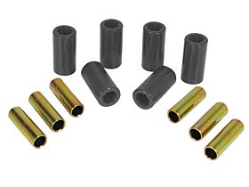 1975 Jeep CJ5 Front Leaf Spring Eye/Shackle Bushing Kit Black Prothane - 1-1001-BL