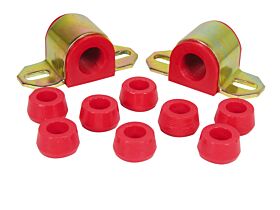 1976-1983 Jeep CJ5 Front Sway Bar Bushing Kit Red Prothane - 1-1101