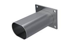 Low Profile Oval Connection Tube Kit Quick Time Performance - 10338