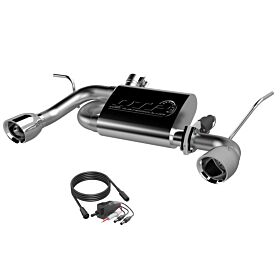 2007-2018 Jeep Wrangler JK 3.6L/3.8L Screamer Exhaust Axle Back Quick Time Performance - 425007