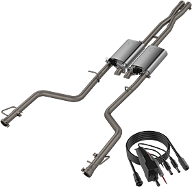 2015-Present Dodge Charger, Challenger, Chrysler 300C 5.7L Screamer Exhaust Cat Back Quick Time Performance - 430015