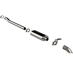 2007-2018 Jeep Wrangler JK 3.6/3.8L Crawler AR3 Catback Exhaust Quick Time Performance - 625007