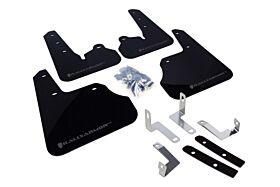 2012-2016 Subaru Impreza Limited/Premium/Sport Rallyarmor Urethane Mud Flaps Black/Grey - RAL-MF22-UR-BLK/GRY