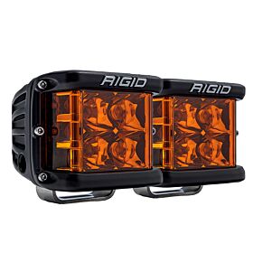D-SS Spot with Amber PRO Lens Pair Auxiliary LED Light by Rigid Industries - 262214