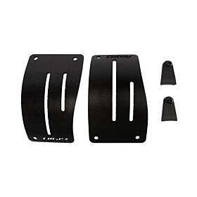 2018-2021 Jeep Wrangler JL Cowl Mount Fits 2 D-Series Pro Mounting Brackets (LED Lighting) by Rigid Industries - 41656