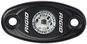 Low Power Black Housing Red A-Series Auxiliary LED Light by Rigid Industries - 480043