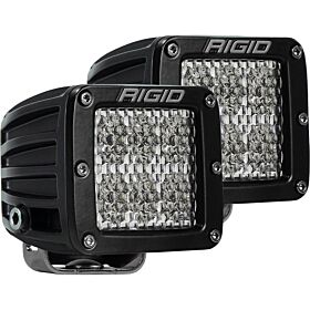 Diffused Surface Mount Pair D-Series Pro Auxiliary LED Light by Rigid Industries - 502513