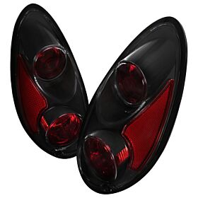 2001-2005 Chrysler PT Cruiser Black Tail Lights  - LT-PTC01JM-APC