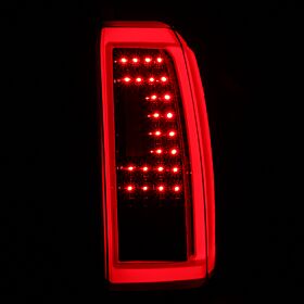 2015-2019 Chevrolet Tahoe Gloss Black LED Tail Lights  - LT-TAH15BKLED-TM