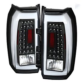 2014-2018 GMC Yukon Black LED Tail Lights  - LT-YUK15JMLED-TM