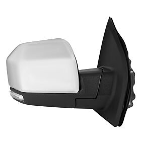 2015-2017 Ford F-150 Chrome Towing Mirror Right-Side - RMV-F15015CHP-FS-R