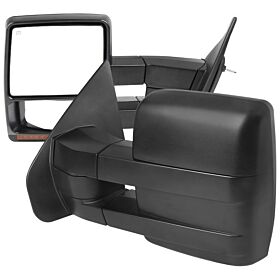 2004-2008 Ford F-150 OE Type Power + Heated Towing Mirrors - RMX-F15004H-P-FS