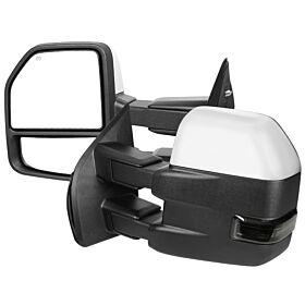 2015-2017 Ford F-150 Chrome Towing Mirrors - RMX-F15015F4GH-P-FS