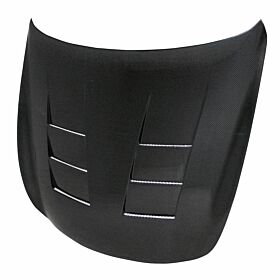 2014-2015 Infiniti Q60 2DR TS Style Carbon Fiber Hood by Seibon - HD0809INFG372D-TS