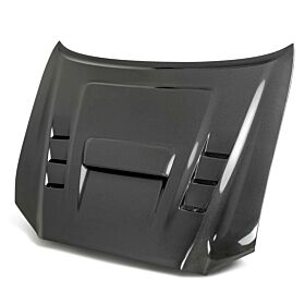 2016-2023 Toyota Tacoma TS Style Carbon Fiber Hood by Seibon - HD18TYTA-TS