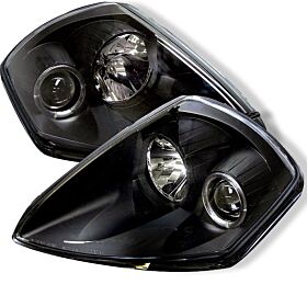 2000-2005 Mitsubishi Eclipse Black Halo Projector Headlights - 444-ME00-HL-BK