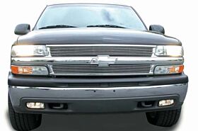 Chevy Grille Insert 99-06 Chevrolet Silverado 00-06 Tahoe/Suburban Aluminum Polished Billet Series T-REX Grilles - 20075