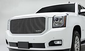 Yukon Grille Insert 15-18 GMC Yukon Aluminum Polished Billet Series T-REX Grilles - 20169