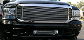 Super Duty Grille Insert 99-04 Ford Super Duty Aluminum Polished Billet Series T-REX Grilles - 20570