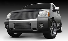 Titan/Armada Grille Insert 08-14 Nissan 04-07 Titan/Armada Aluminum Polished 1 Piece Billet Series T-REX Grilles - 20780