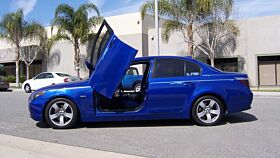 2003-2010 BMW 5-Series 4DR Bolt-on Vertical Lambo Door Conversion Kit - VDCBMW50310