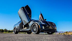 2013-2019 Cadillac ATS 2DR Bolt-on Vertical Lambo Door Conversion Kit - VDCCADATS13