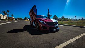 2014-2019 Cadillac CTS 4DR Bolt-on Vertical Lambo Door Conversion Kit - VDCCADCTSV1419