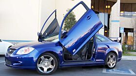 2004-2012 Chevrolet Cobalt Bolt-on Vertical Lambo Door Conversion Kit - VDCCHEVYCOB0409