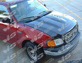 1997-2002 Ford Expedition Cobra R 2000 Carbon Fiber Hood by ViS Racing - VIS-97FDEXP4DCR-010C