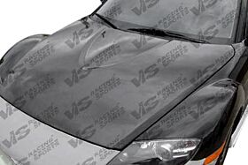 2004-2012 Mazda RX8 OEM Carbon Fiber Hood by ViS Racing - 04MZRX82DOE-010C