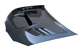 2006-2007 Subaru WRX 4DR VS 2 Style Carbon Fiber Hood by ViS Racing - 06SBWRX4DVS2-010C