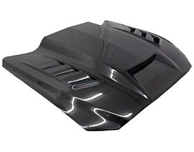2018-2023 Ford Mustang Terminator Style Carbon Fiber Hood by ViS Racing - 18FDMUS2DTM-010C