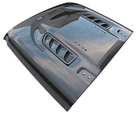2018-2019 Jeep Wrangler JL 4DR Rubicon Style Style Carbon Fiber Hood by ViS Racing - 18JPWJL4DRUB-010C
