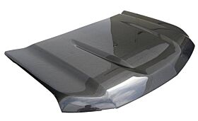 2019-2023 Chevrolet Silverado 1500 2DR/4DR OEM Style Carbon Fiber Hood by ViS Racing - 19CHSIL4DOE-010C