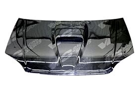 1998-2002 Honda Accord 2DR G Force Carbon Fiber Hood by ViS Racing - VIS-98HDACC2DGF-010C