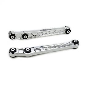 1996-2000 Honda Civic CX/DX/EX/HX/LX VooDoo13 Rear Lower Control Arms Raw Metal - LOHN-0300RA