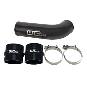 WCFab 2017-2019 L5P Duramax 4 Inch Intake Pipe for OEM Air Box Bengal Blue Single Stage Powder Coating - WCF100709-BB - Wehrli Custom Fabrication