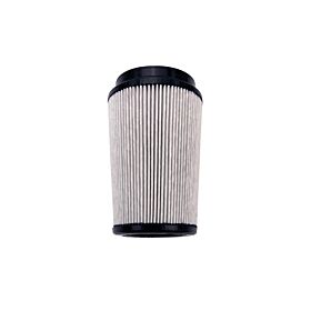 WCFab 4 Inch Inlet Dry Air Filter For use with WCFAb S300 Single Install Kits - WCF100717 - Wehrli Custom Fabrication