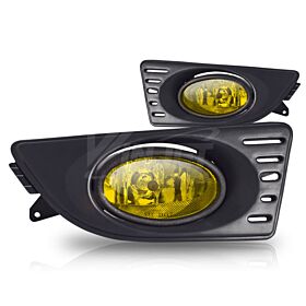 2005-2007 Acura RSX Amber/Yellow Fog Lights - CFWJ-0060-Y