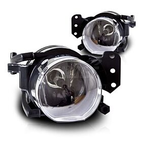 2004-2008 BMW 5-Series E60 Clear Fog Lights OE/Replacement Style - CFWJ-0161-C