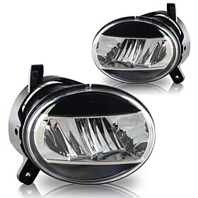 2009-2012 Audi A5 Clear LED Fog Lights - CFWJ-0413A-C