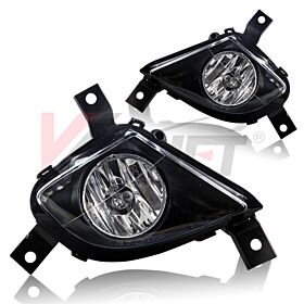 2008-2011 BMW 3-Series E90/E91 Sedan/Wagon Clear Fog Lights - CFWJ-0528-C