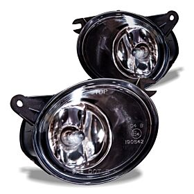 2001-2005 Audi A6 4B/C5 Clear Fog Lights - CFWJ-0581-C