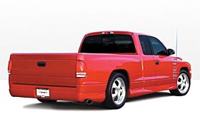 1997-2003 Dodge Dakota 4DR Club Cab W-Type-Front QTR Flares 2PC by Wings West - 890417L-890417R