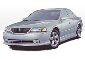 2000-2002 Lincolin LS Custom LSC Side Skirts 2PC by Wings West - 890530L-890530R