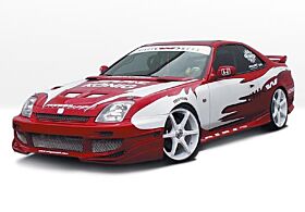 1997-2002 Honda Prelude Tuner Type-II Side Skirts 2PC by Wings West - 890546L-890546R