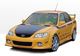 2001-2003 Mazda Protege 4DR MPS 9PC Extreme Fender Flare Set (For Use With 4PC MPS Kit Only) by Wings West - 890729